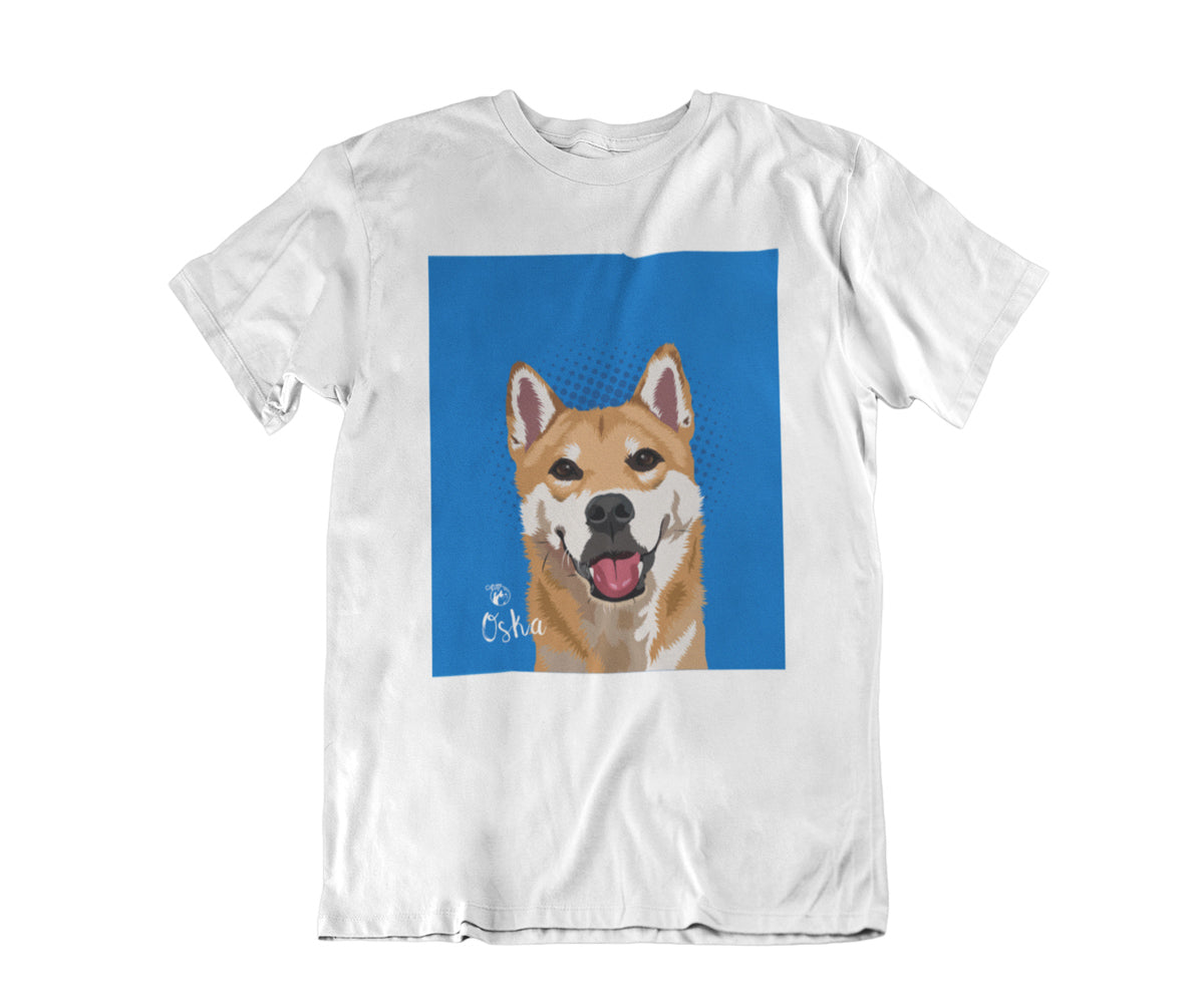 T-shirt AstonishMe – Portrait Custom Unisex Pet